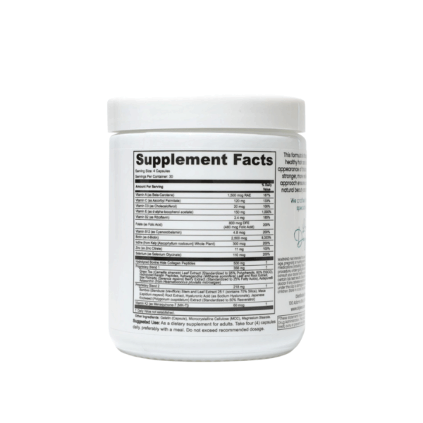 DAJESA Hair Nutraceutical 45+ – Advanced Hair Growth & Strength Supplement for Women Over 45 – 120 Capsules – Hormone-Supportive, Age-Responsive Formula - Image 2