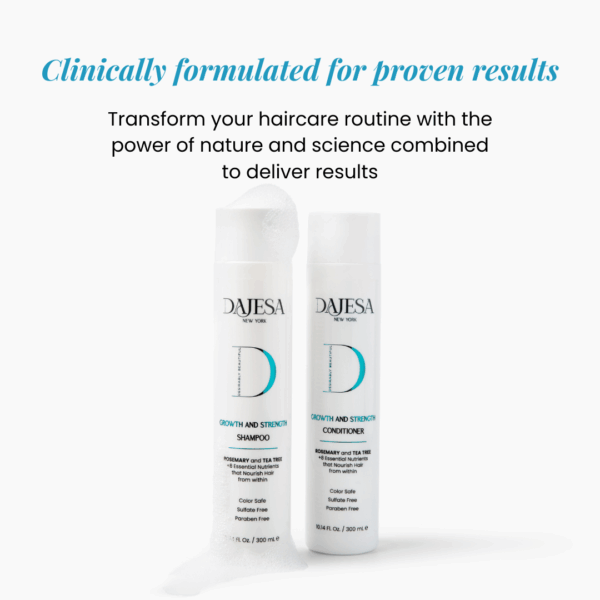 DAJESA Growth and Strength Shampoo and Conditioner - Image 3