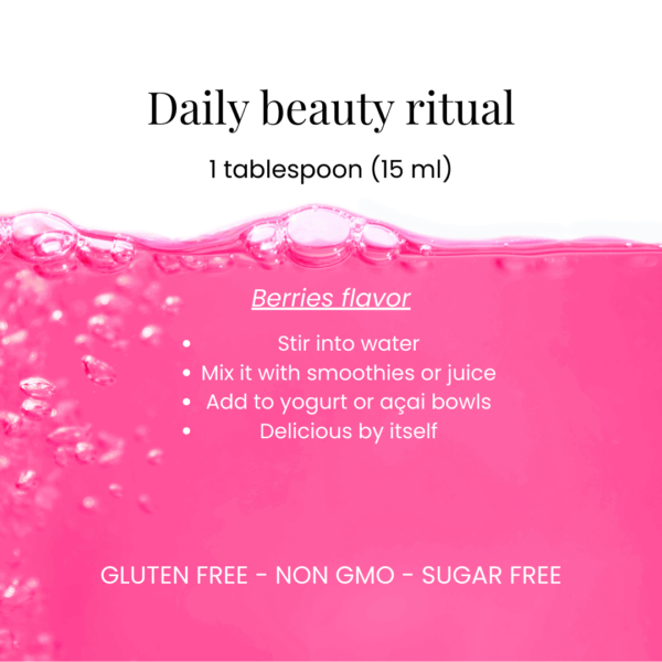DAJESA Liquid Collagen Peptides with Biotin – Type I & III Hydrolyzed Collagen – Sugar-Free, Berry Flavor – 16 fl oz – High Absorption Formula for Hair, Skin & Nail Health – Gluten-Free & Non-GMO - Image 3