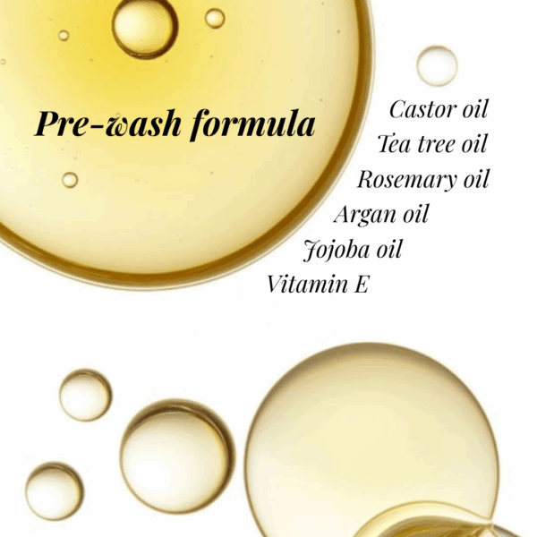 DAJESA Pre Wash Scalp & Hair Oil – Nutrient-Rich Pre-Wash Treatment – Castor, Tea Tree, Argan & Rosemary Oils – Strengthens, Nourishes & Stimulates for Thicker, Healthier Hair – 1.7 Fl Oz (50 mL) - Image 4